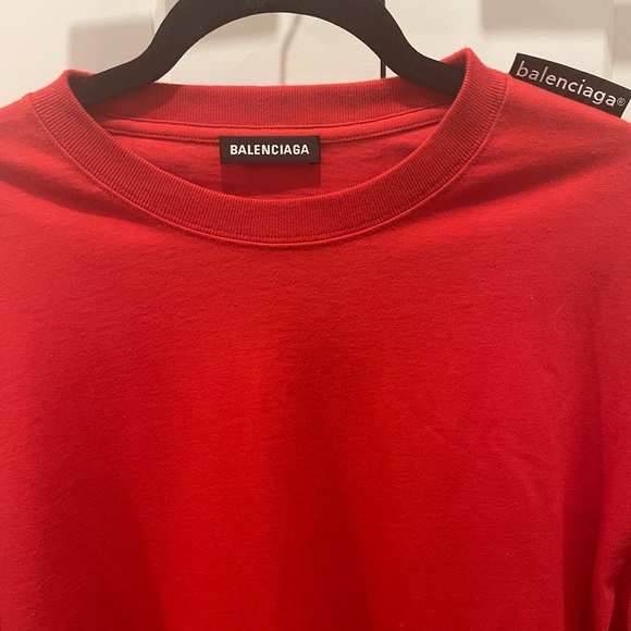 Balenciaga T shirt Medium M shoulder Tag - Picture 1 of 5